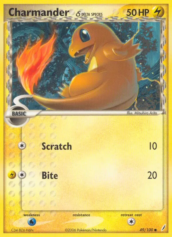 Charmander δ, Crystal Guardians