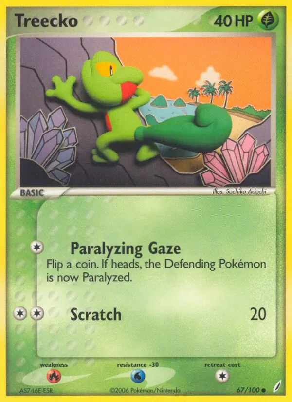 Treecko, Crystal Guardians