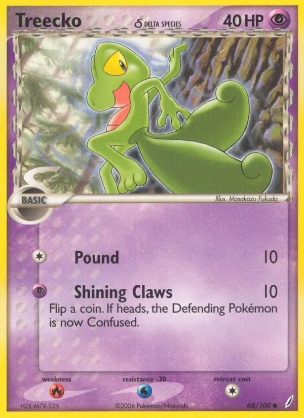 Treecko δ, Crystal Guardians