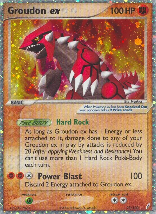 Groudon ex, Crystal Guardians