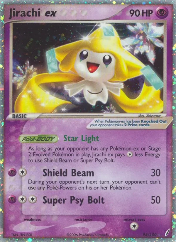 Jirachi ex, Crystal Guardians