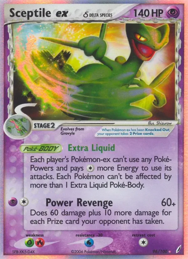 Sceptile ex δ, Crystal Guardians
