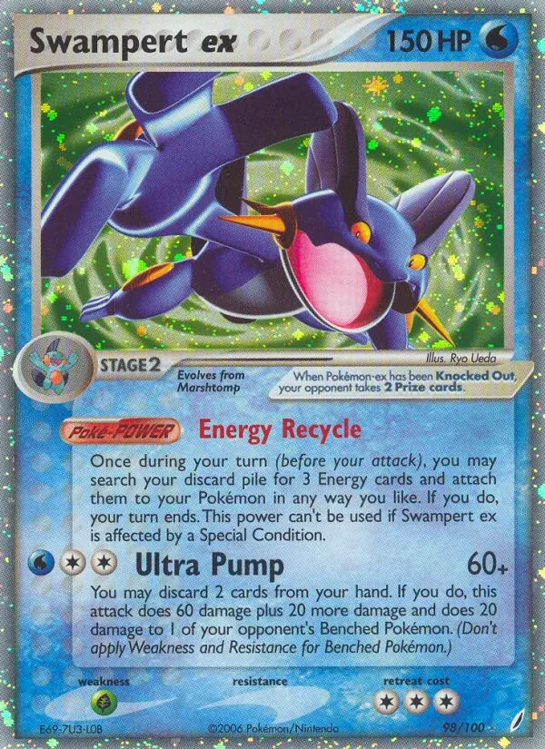 Swampert ex, Crystal Guardians