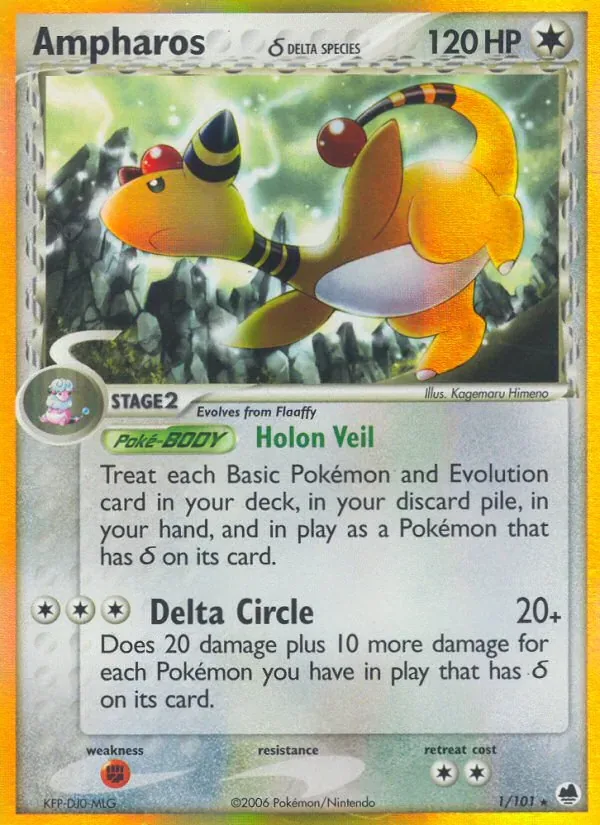 Ampharos δ, Dragon Frontiers