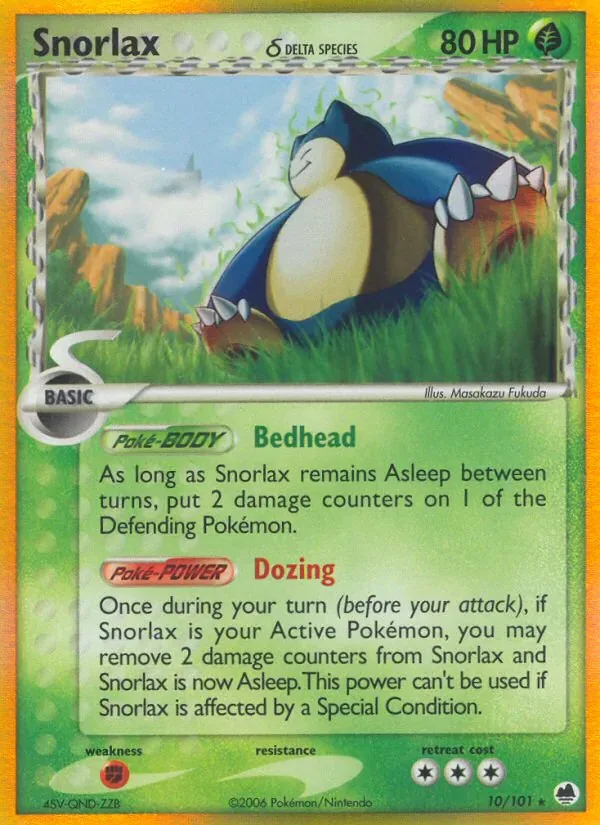 Snorlax δ, Dragon Frontiers
