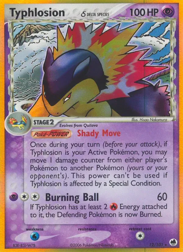 Typhlosion δ, Dragon Frontiers