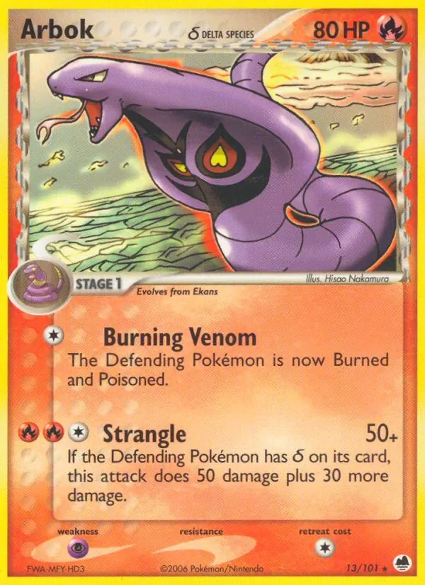Arbok δ, Dragon Frontiers