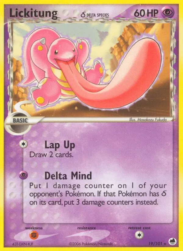 Lickitung δ, Dragon Frontiers