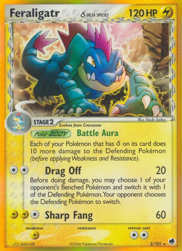 Feraligatr δ, Dragon Frontiers