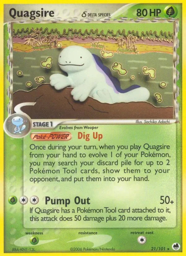 Quagsire δ, Dragon Frontiers