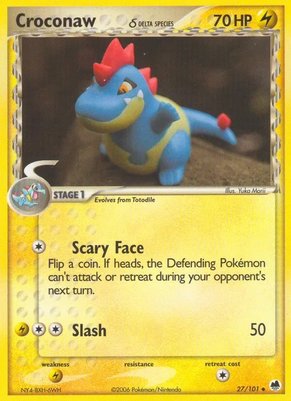 Croconaw δ, Dragon Frontiers