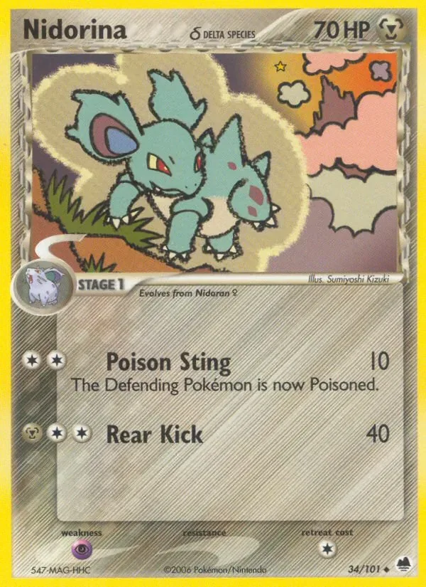 Nidorina δ, Dragon Frontiers