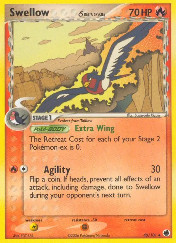 Swellow δ, Dragon Frontiers