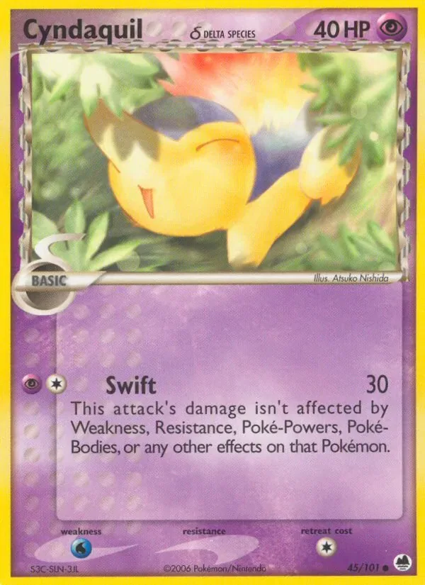 Cyndaquil δ, Dragon Frontiers