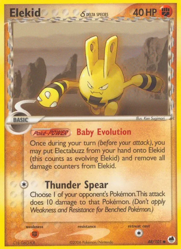 Elekid δ, Dragon Frontiers