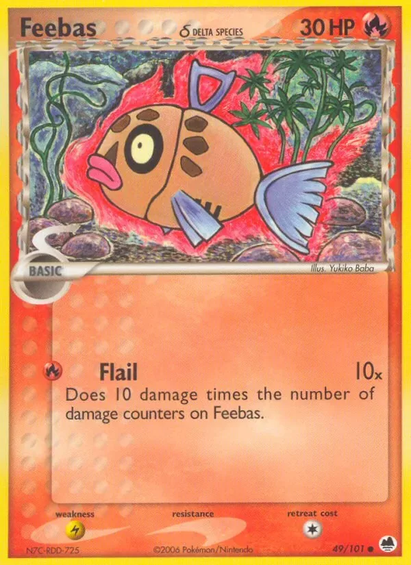 Feebas δ, Dragon Frontiers