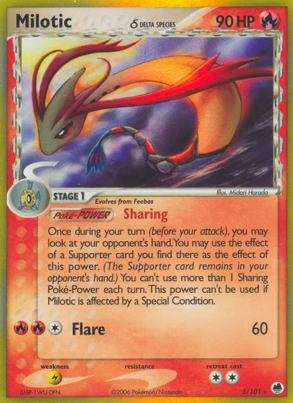 Milotic δ, Dragon Frontiers