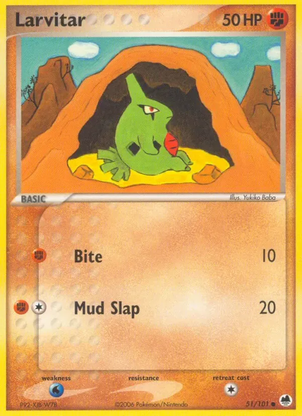 Larvitar, Dragon Frontiers