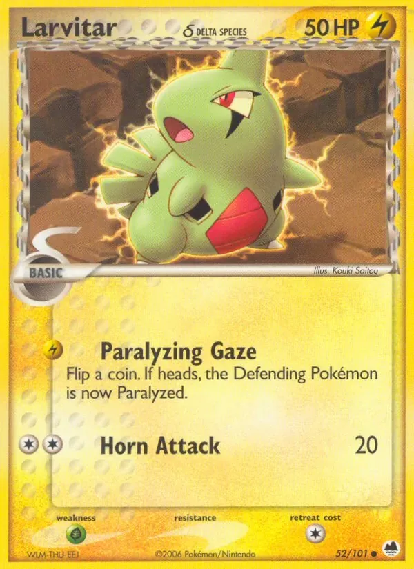 Larvitar δ, Dragon Frontiers