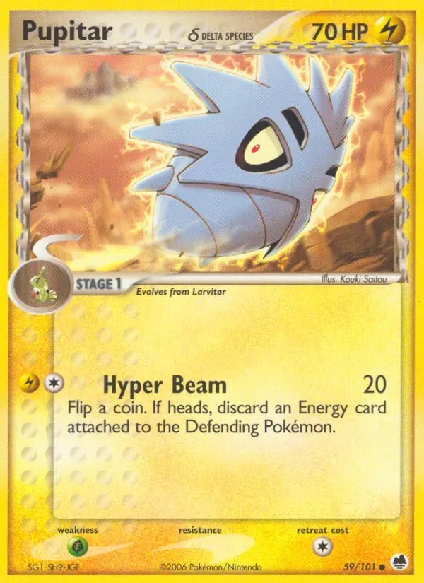 Pupitar δ, Dragon Frontiers