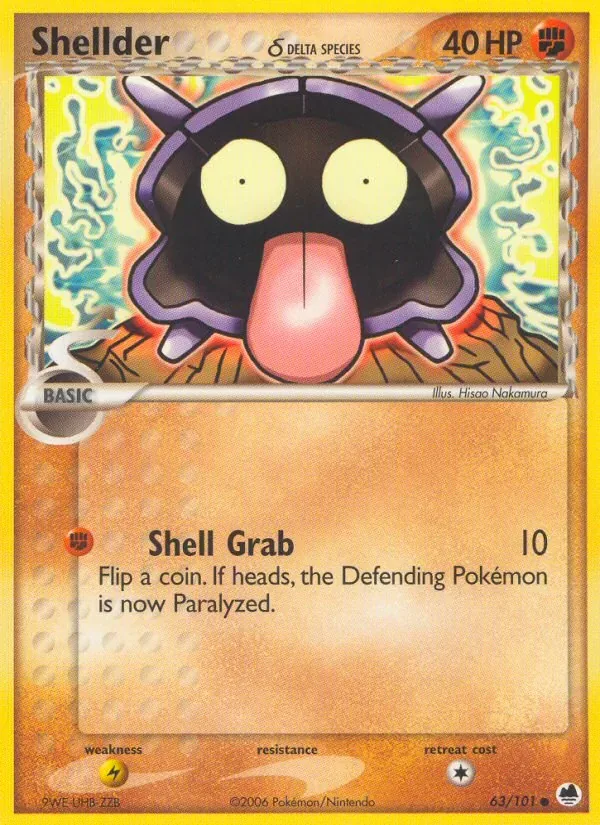 Shellder δ, Dragon Frontiers