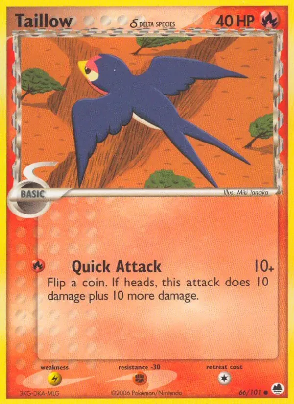 Taillow δ, Dragon Frontiers