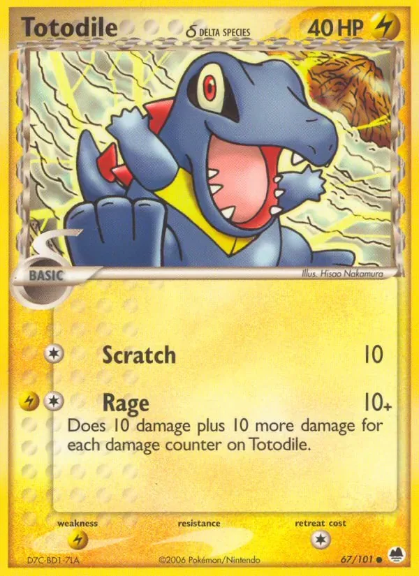 Totodile δ, Dragon Frontiers