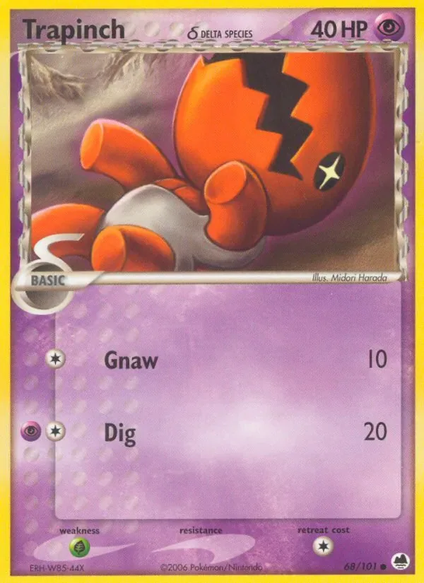 Trapinch δ, Dragon Frontiers