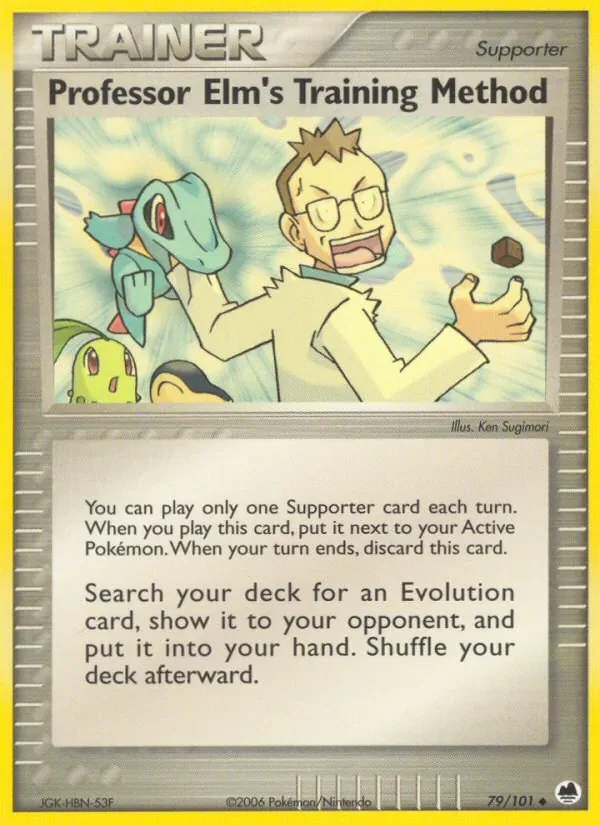 Professor Elm's Training Method, Dragon Frontiers