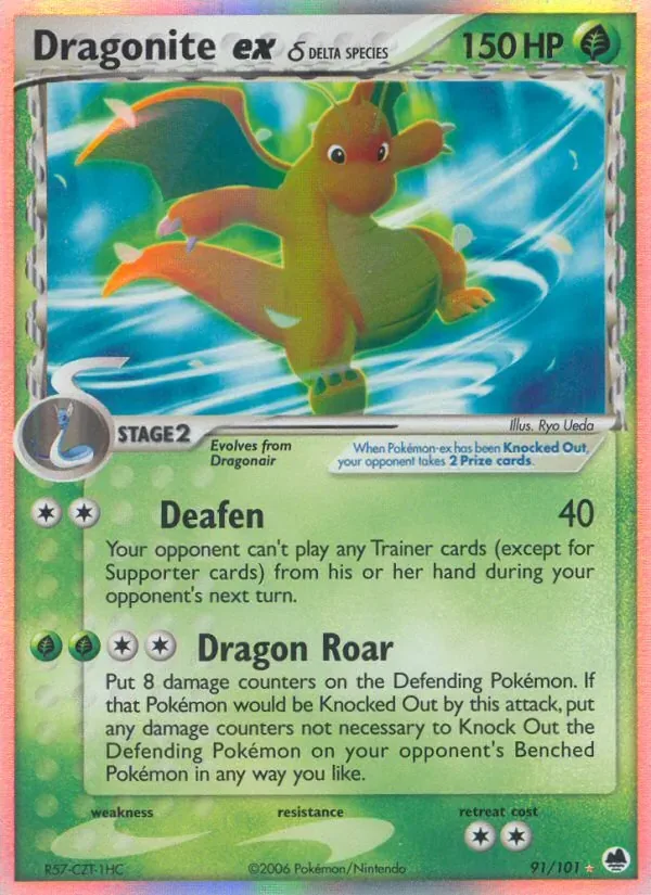 Dragonite ex δ, Dragon Frontiers