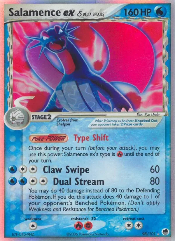 Salamence ex δ, Dragon Frontiers