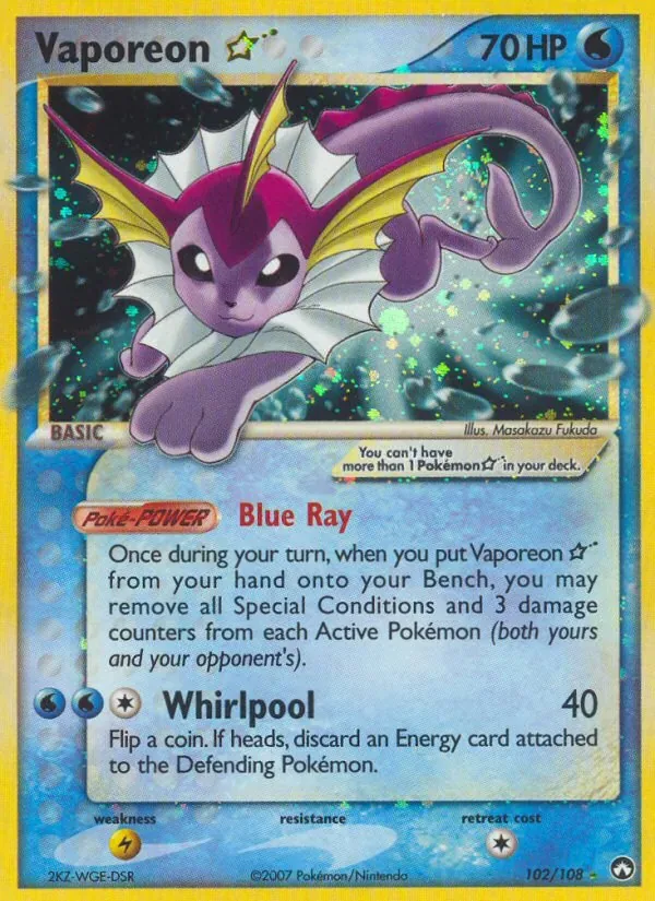 Vaporeon ☆, Power Keepers