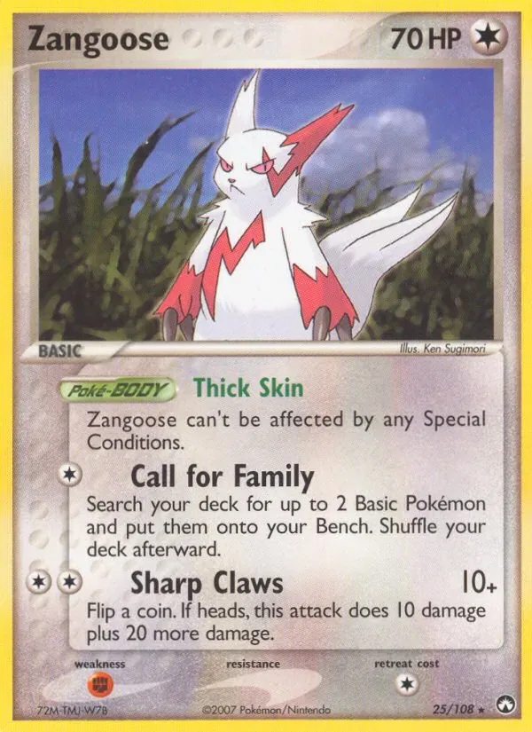 Zangoose, Power Keepers