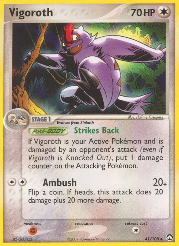 Vigoroth, Power Keepers