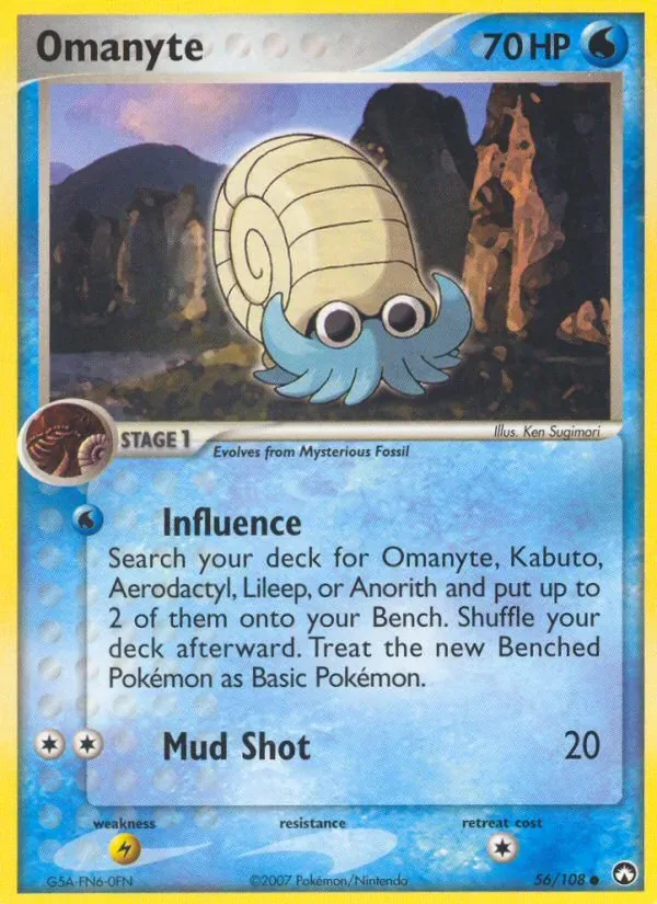 Omanyte, Power Keepers