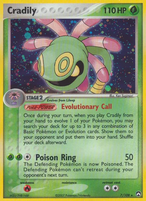 Cradily, Power Keepers