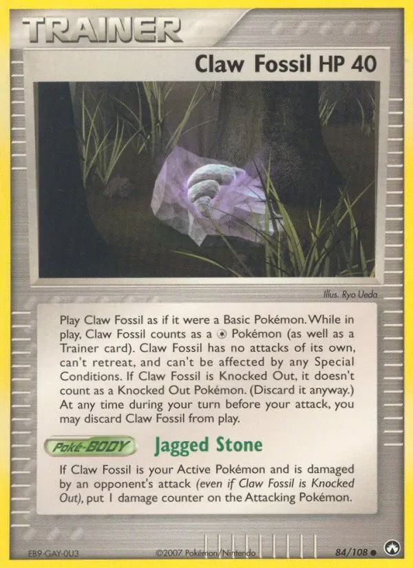 Claw Fossil, Power Keepers