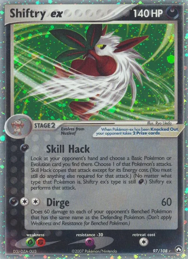 Shiftry ex, Power Keepers