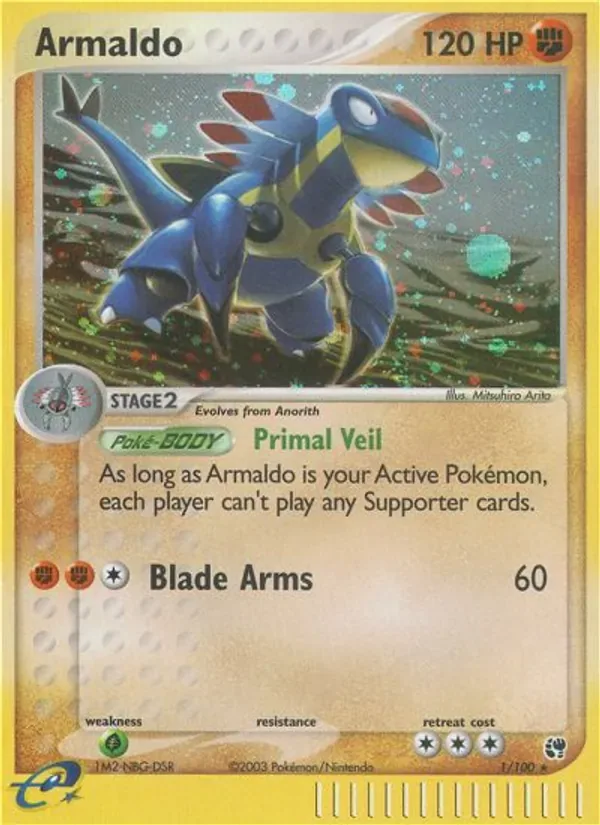 Armaldo, Sandstorm