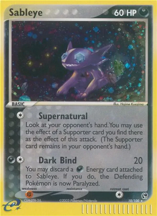 Sableye, Sandstorm