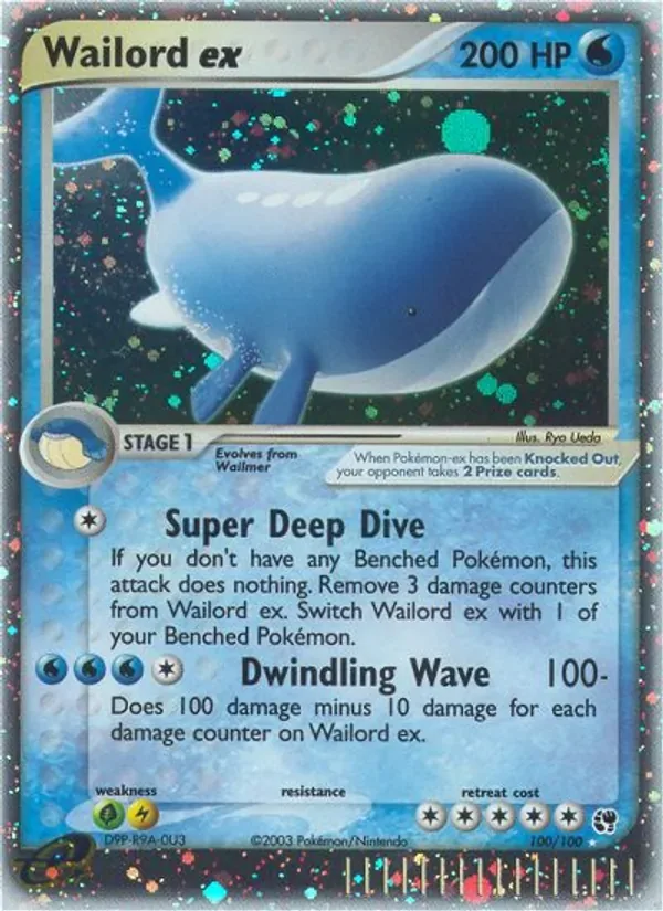 Wailord ex, Sandstorm