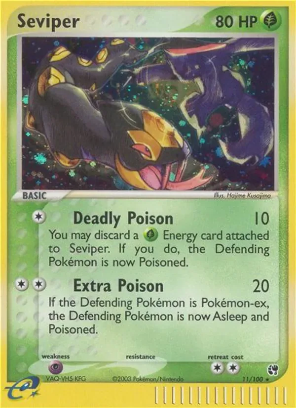 Seviper, Sandstorm