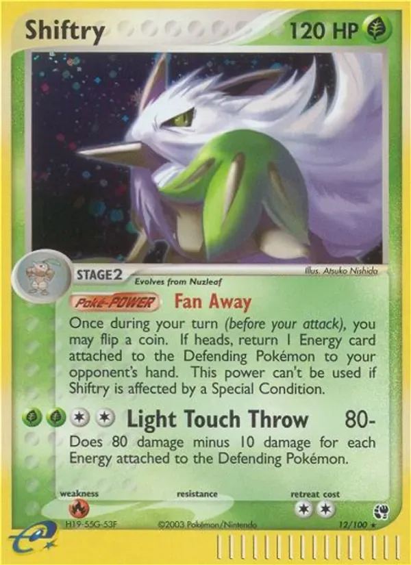 Shiftry, Sandstorm