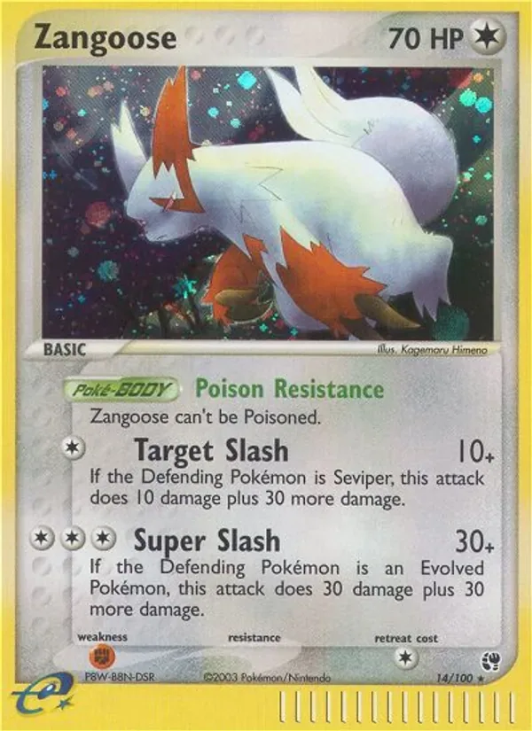 Zangoose, Sandstorm