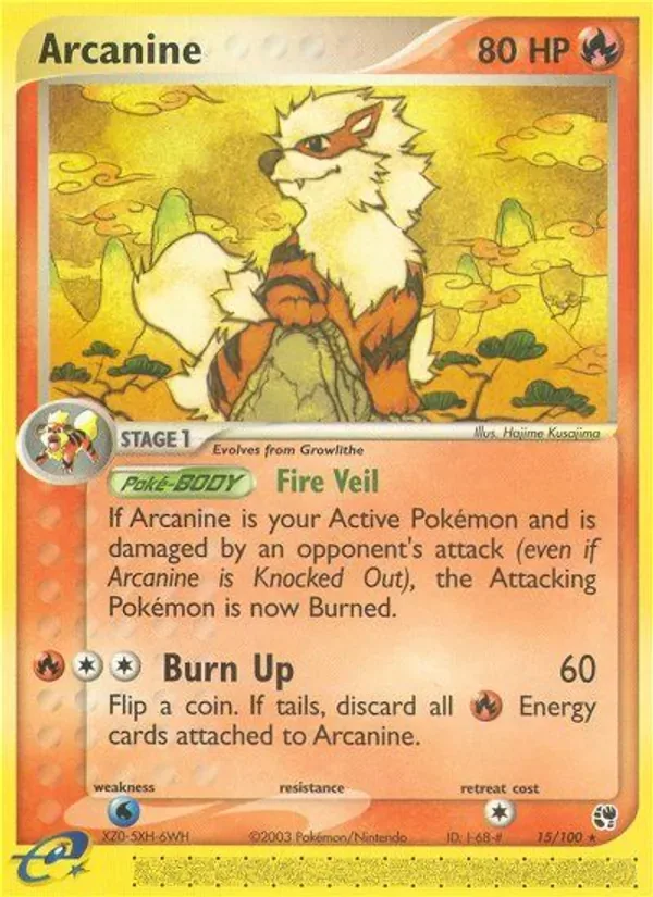Arcanine, Sandstorm