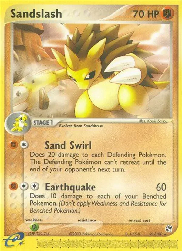 Sandslash, Sandstorm