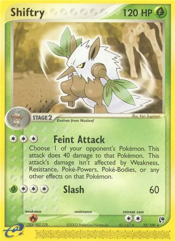 Shiftry, Sandstorm