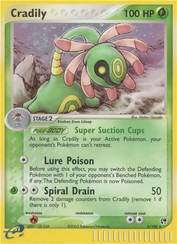 Cradily, Sandstorm