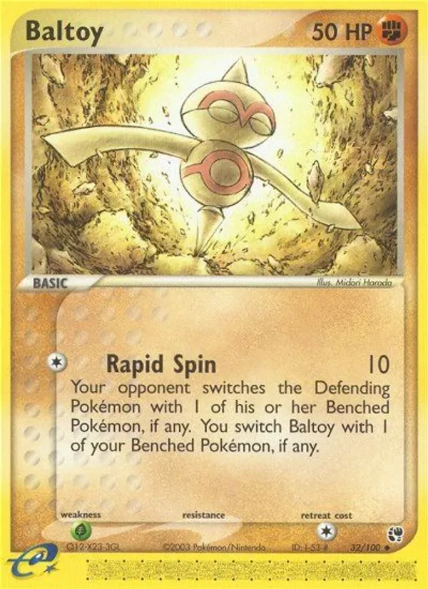 Baltoy, Sandstorm