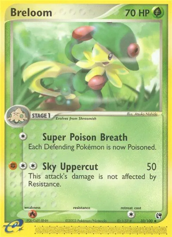 Breloom, Sandstorm